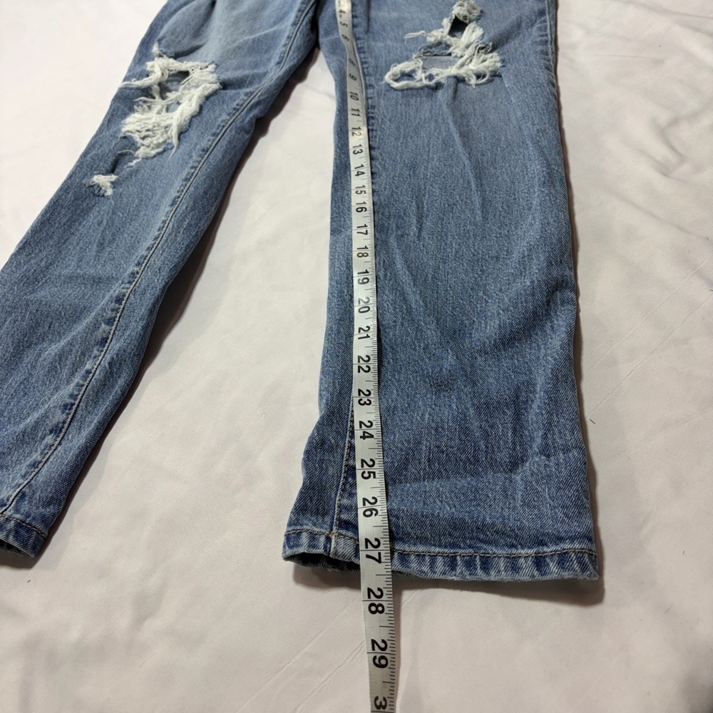 Studio blue women’s straight leg boyfriend jeans size 29 - Picture 7 of 10